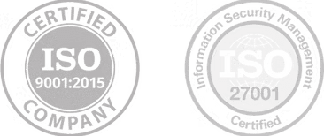 ISO 27001 certification badge