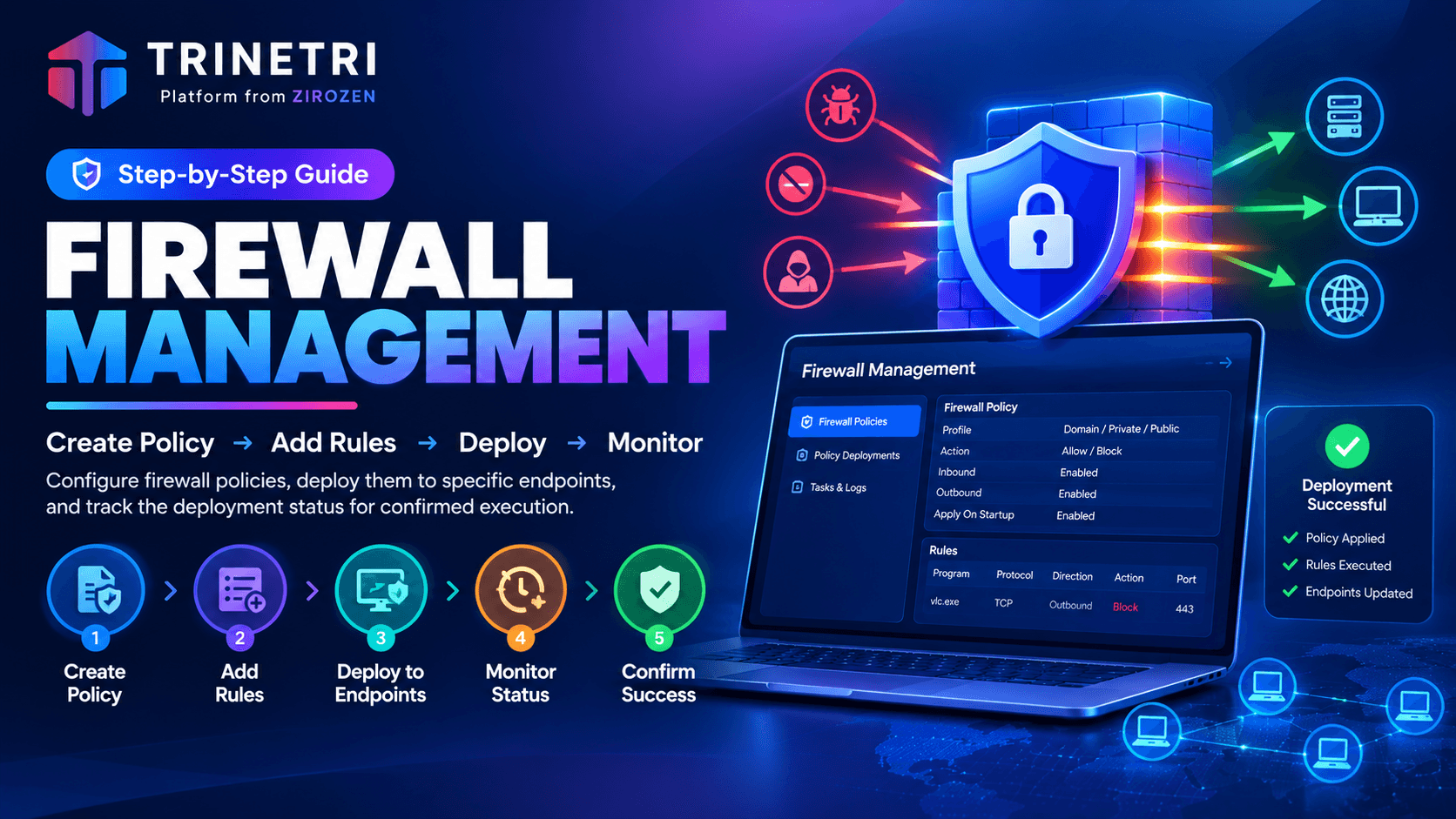 How to Configure Firewall Management | Trinetri Knowledge Hub