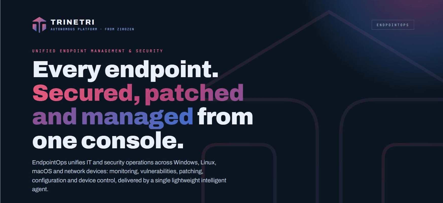 EndpointOps Flyer cover